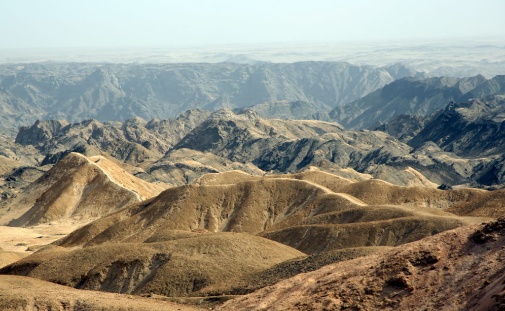 View of the Moon Landscape from the lookout points