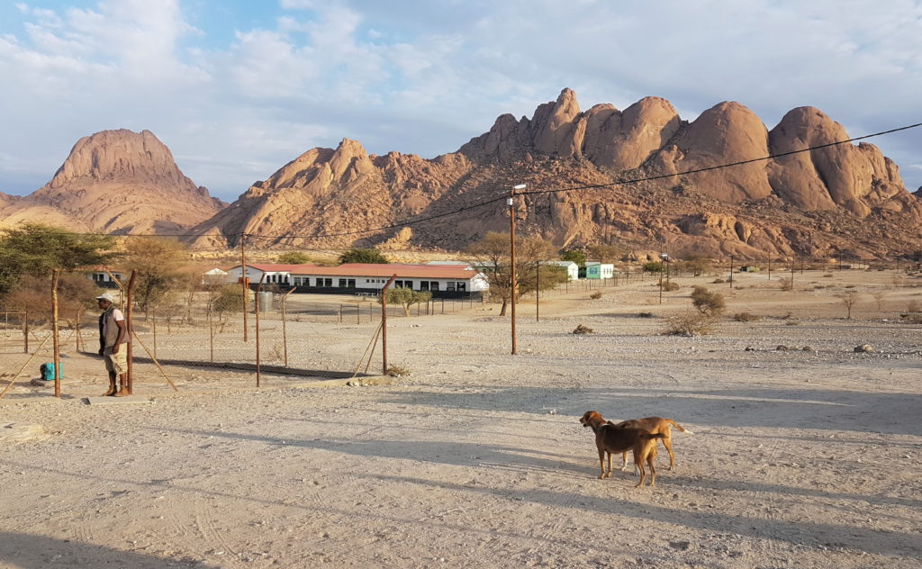 View of Spitzkoppe