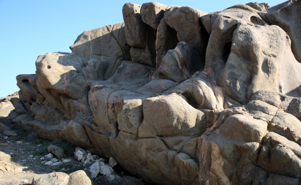 Rock Color and texture at Shark Island