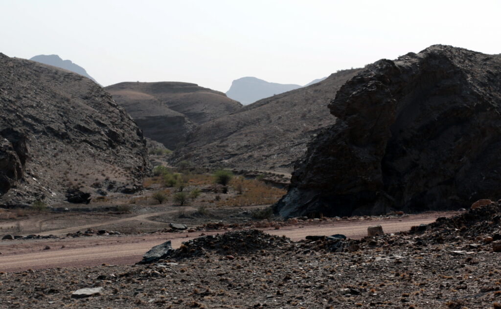 The canyon roads