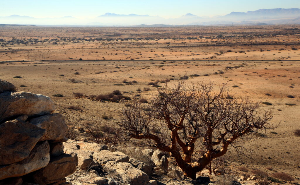 The endless horizons of Namibia is a great magnet for tourists.