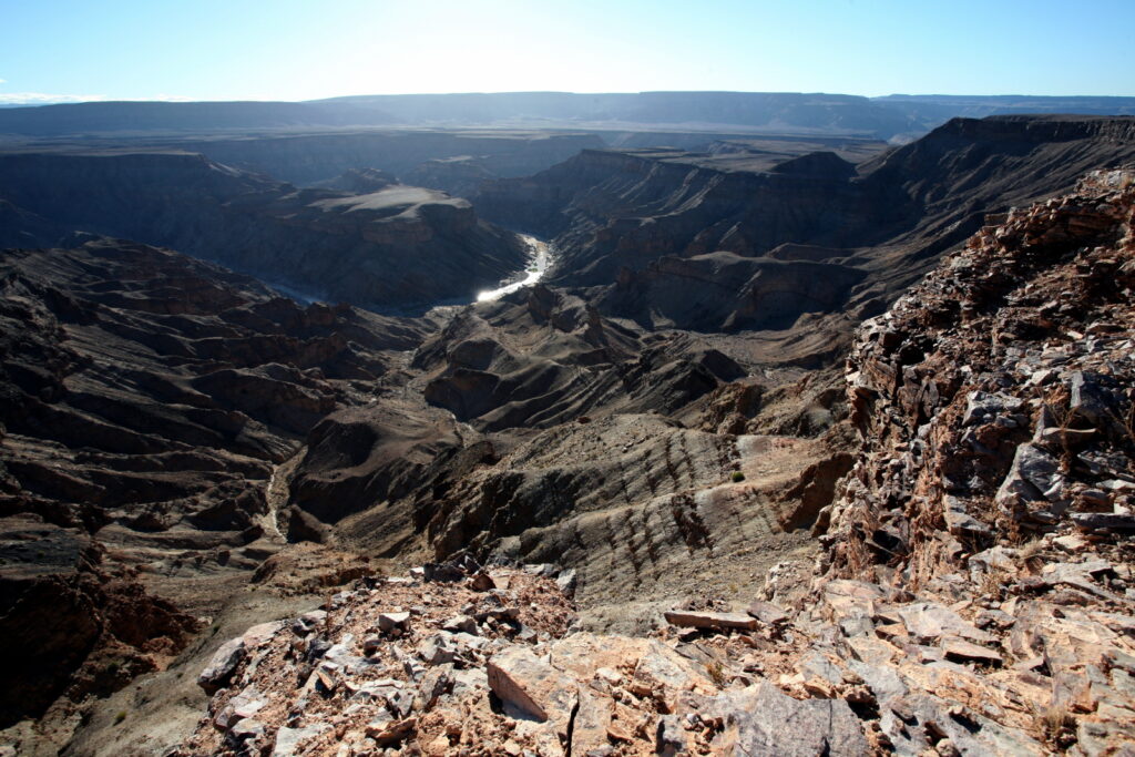 The fish river canyon