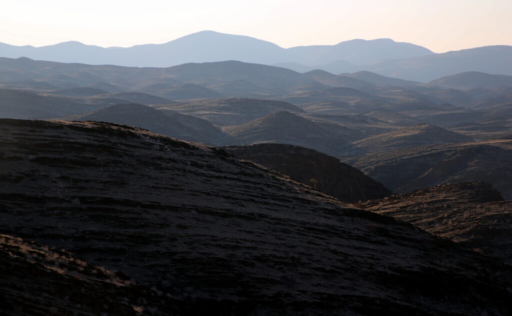 Thousands of hills in the Kuiseb Canyon